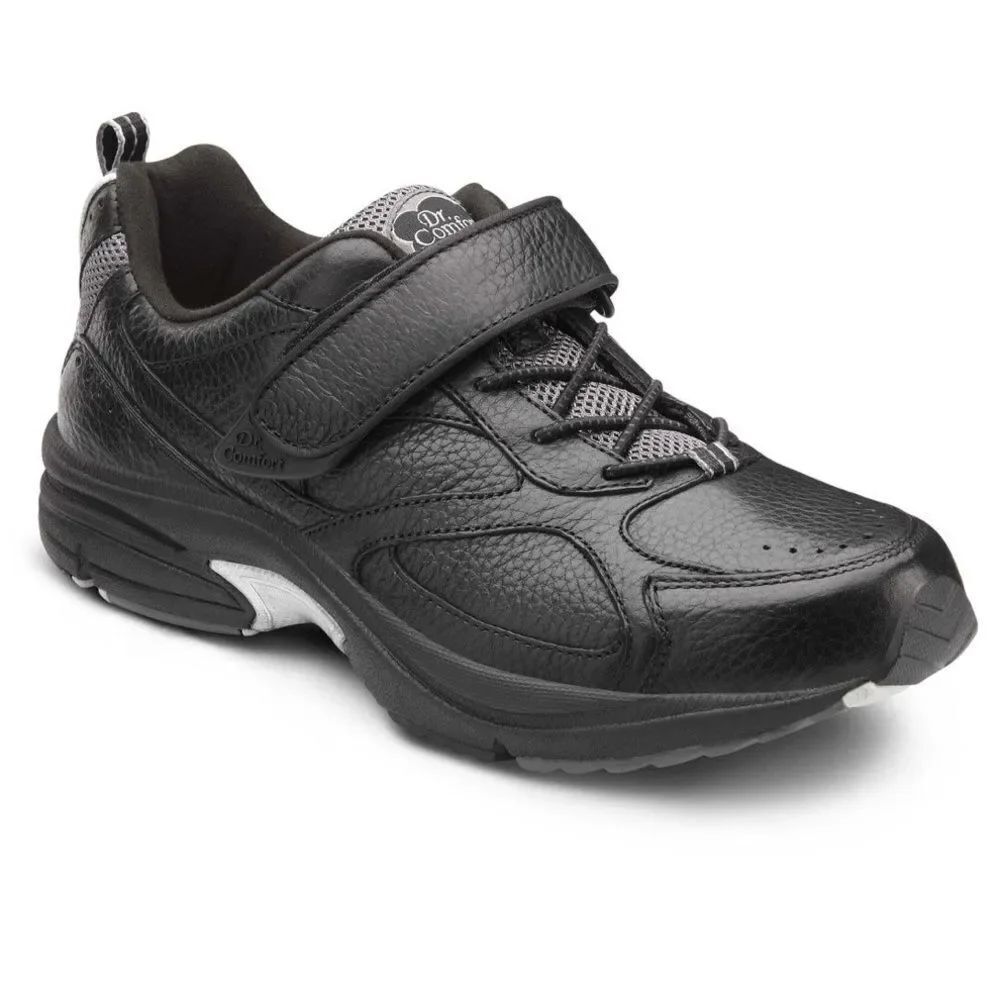 DR. COMFORT - Full top-grain leather trainer with arch stabilizer